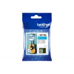 Brother LC421XLC Ink Cartridge, Cyan | Brother LC421XLC | Ink cartridge | Cyan