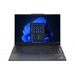 Lenovo | ThinkPad E16 | Black | 16 " | IPS | WUXGA | 1920 x 1200 pixels | Anti-glare | AMD Ryzen 5 | 7535HS | 16 GB | SO-DIMM DD