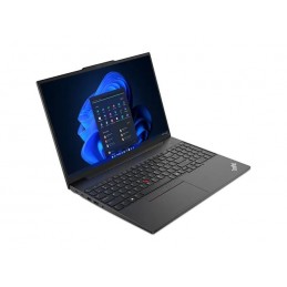 Lenovo | ThinkPad E16 | Black | 16 " | IPS | WUXGA | 1920 x 1200 pixels | Anti-glare | AMD Ryzen 5 | 7535HS | 16 GB | SO-DIMM DD