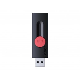 Lexar | Flash Drive | JumpDrive D300 | 128 GB | USB 3.2 Gen 1 | Black/Red