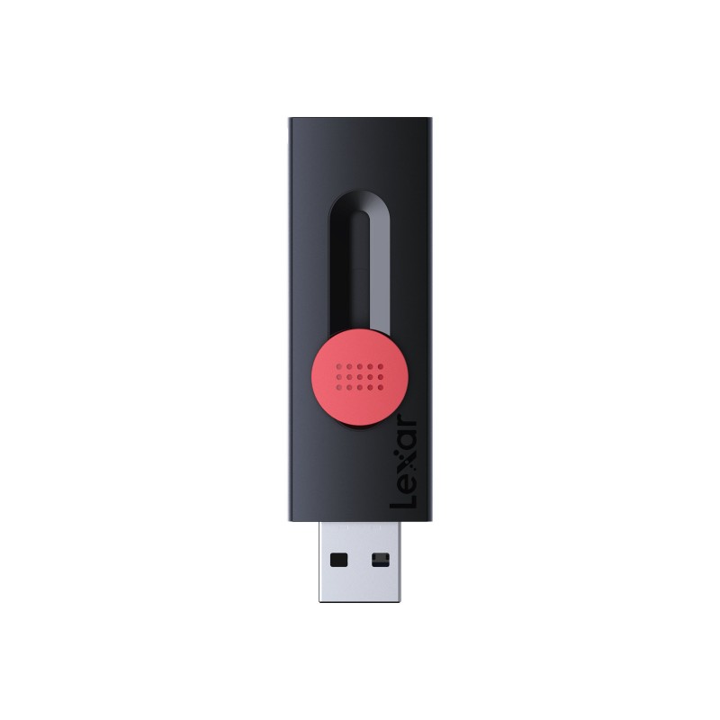 Lexar | Flash Drive | JumpDrive D300 | 128 GB | USB 3.2 Gen 1 | Black/Red