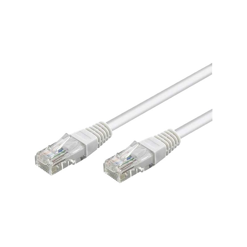 Patch Cable | 68638 CAT 6 U/UTP | PVC AWG 24/7 | Cable length: 7.5 m | White