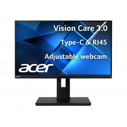 Acer | LED-backlit LCD monitor | B248YEBEMIQPRUZX | 23.8 " | IPS | Full HD | 16:9 | 75 Hz | 4 ms | 1920 x 1080 pixels | 250 cd/m