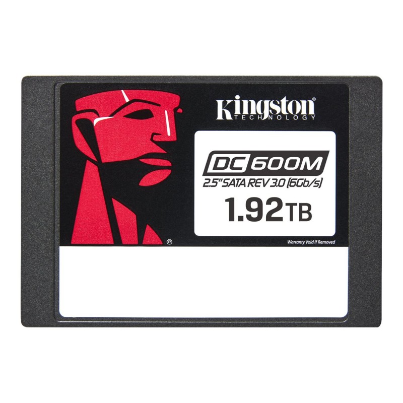 Kingston DC600M | 1920 GB | SSD form factor 2.5" | Solid-state drive interface SATA Rev. 3.0 | Read speed 560 MB/s | Write speed