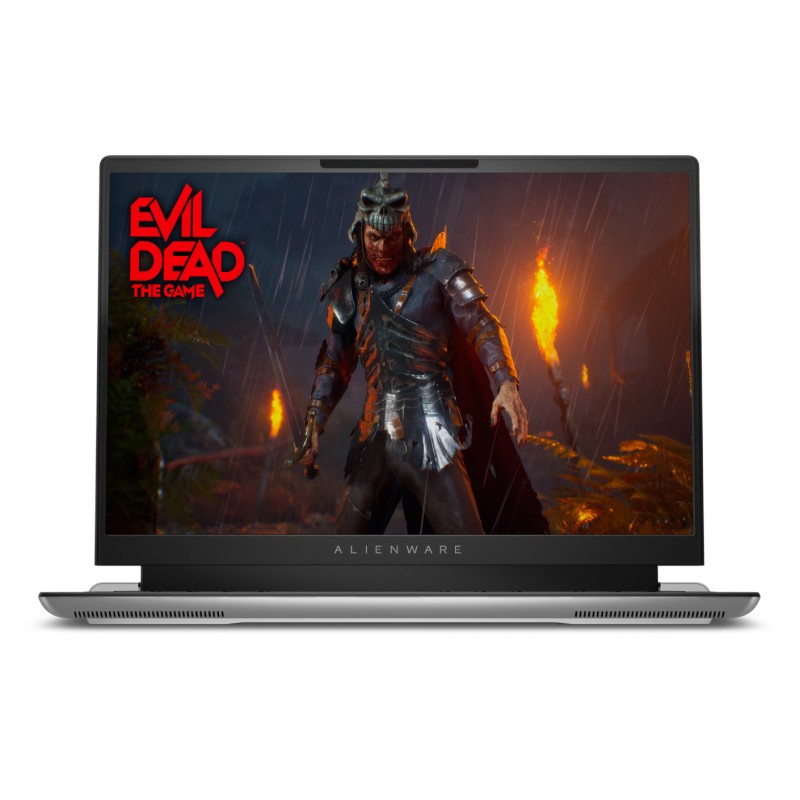 Dell Alienware x16 R2 | Silver | 16 " | QHD+ | 2560 x 1600 pixels | Intel Ultra 9 | 185H | 32 GB | LPDDR5X | Solid-state drive c