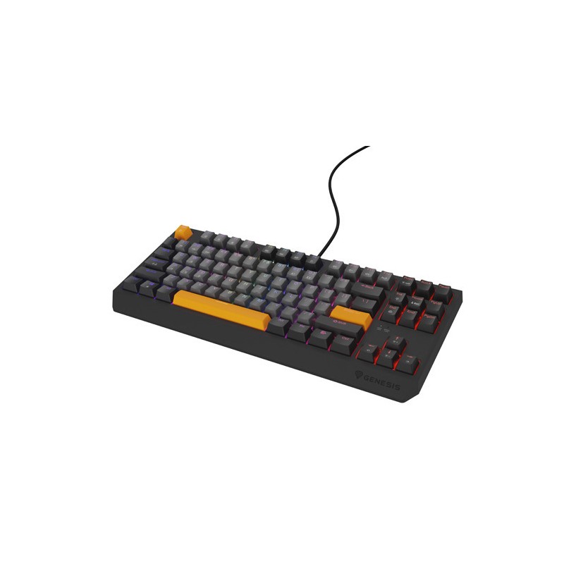 THOR 230 | Mechanical Gaming Keyboard | Wired | US | Anchor Gray Negative | USB Type-A | Outemu Red