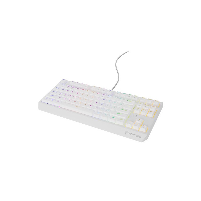 THOR 230 | Mechanical Gaming Keyboard | Wired | US | White | USB Type-A | Outemu Brown