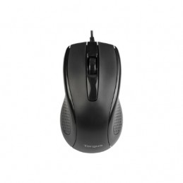 Targus Full-Size Optical Antimicrobial Wired Mouse | Mouse | Full-Size Optical Antimicrobial | Wired | Black