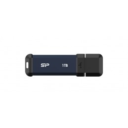 Silicon Power Portable SSD | MS60 | 1000 GB | Type-A USB 3.2 Gen 2 | Blue