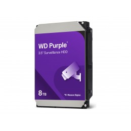 Western Digital Surveillance Hard Drive | Purple Surveillance WD85PURZ | 5640 RPM | 8000 GB