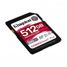 Kingston SDXC II V60 React Plus | SDR2V6/512GB | 512 GB | SDXC | Flash memory class Class 10, UHS-II, U3, V60