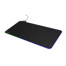 Genesis Mouse Pad | Boron 500 XXL RGB | Mouse pad | 400 x 800 x 4 mm | Black