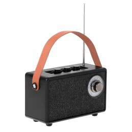 Speaker with radio | CR 1902 B | 5 W | Bluetooth | Black | Wireless connection