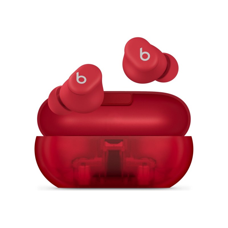 Beats Solo Buds, Transparent Red | Beats