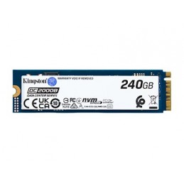 Kingston SSD | DC2000B | 240 GB | SSD form factor M.2 2280 | Solid-state drive interface PCIe NVMe Gen 4.0 (x4) | Read speed 450