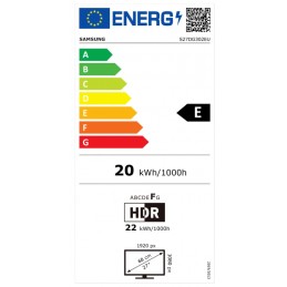 Samsung LS27DG302EUXEN | 27 " | VA | FHD | 16:9 | 180 Hz | 1 ms | 1920 x 1080 pixels | 250 cd/m | HDMI ports quantity 1 | Black