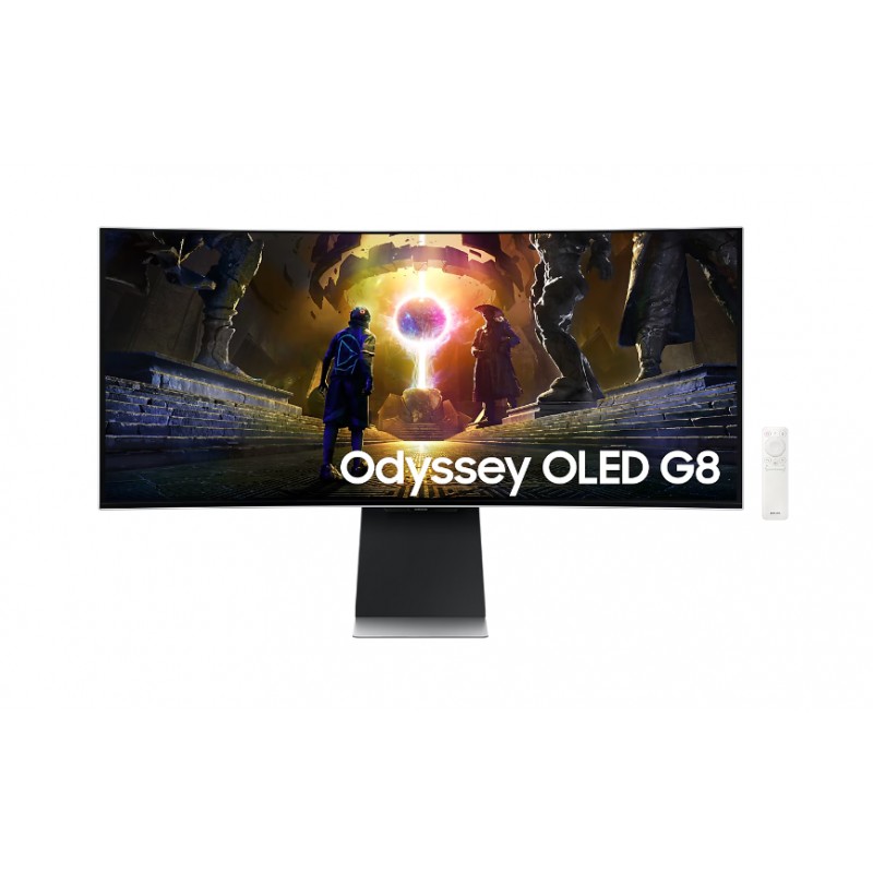 Samsung LS34DG850SUXDU | 34 " | OLED | 21:9 | 175 Hz | 0.03 ms | 3440 x 1440 pixels | HDMI ports quantity 2 | Silver