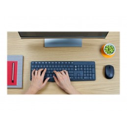 Logitech | MK235 | Keyboard and Mouse Set | Wireless | Mouse included | Batteries included | US | Black | 475 g