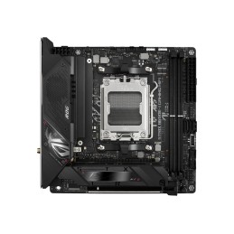 Asus | ROG STRIX B650E-I GAMING WIFI | Processor family AMD | Processor socket AM5 | DDR5 DIMM | Memory slots 2 | Supported hard