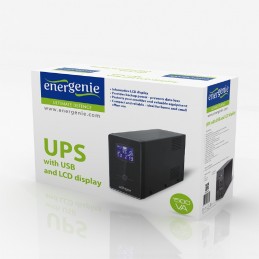 EnerGenie | UPS with USB and LCD display | EG-UPS-036 | 3000 VA | 1800 W