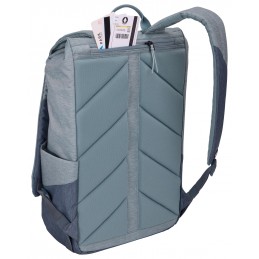 Thule | Lithos | Backpack 16L | Fits up to size 16 " | Laptop backpack | Pond Gray/Dark Slate