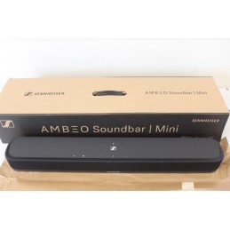 SALE OUT. Sennheiser AMBEO Soundbar Mini SB02S, Black | Sennheiser | Soundbar Mini | AMBEO SB02S | Wi-Fi | USED AS DEMO, SCRATCH