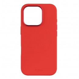 Fixed MagFlow | Back cover | Apple | iPhone 16 Pro | Liquid silicon | Red