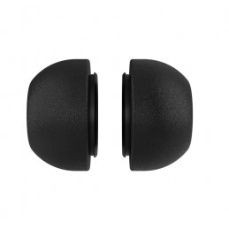 Fixed Plugs Pro, 2 sets, size L | Plugs | Apple | Airpods Pro/Pro 2 | Foam | Black