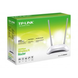 Router | TL-WR840N | 802.11n | 300 Mbit/s | 10/100 Mbit/s | Ethernet LAN (RJ-45) ports 4 | Mesh Support No | MU-MiMO No | No mob