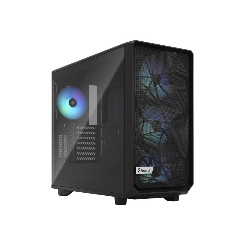 Fractal Design | Meshify 2 RGB TG Light Tint | Side window | Black | E-ATX | Power supply included No | ATX