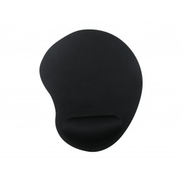 Gembird | Mouse Pad with Soft Wrist Support | MP-ERGO-01 | 240 x 200 x 4 mm | Black