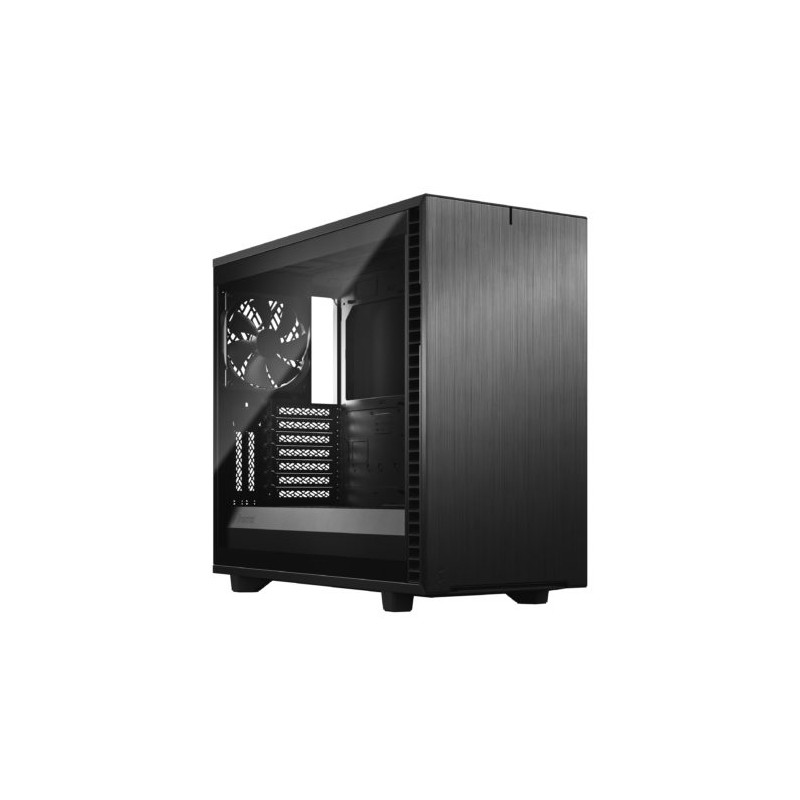 Fractal Design | Define 7 Black TG Light Tint | Side window | Black | E-ATX | Power supply included No | ATX