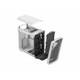 Fractal Design | Torrent Compact TG Clear Tint | Side window | White | ATX