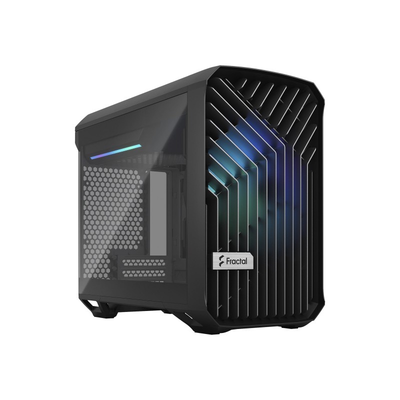 Fractal Design | Torrent Nano RGB TG Light Tint | Side window | Black | ATX