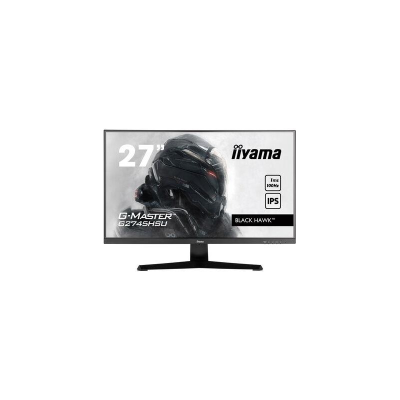 LCD Monitor|IIYAMA|27"|Gaming|Panel IPS|1920x1080|16:9|100Hz|Matte|1 ms|Speakers|Tilt|Colour Black|G2745HSU-B1