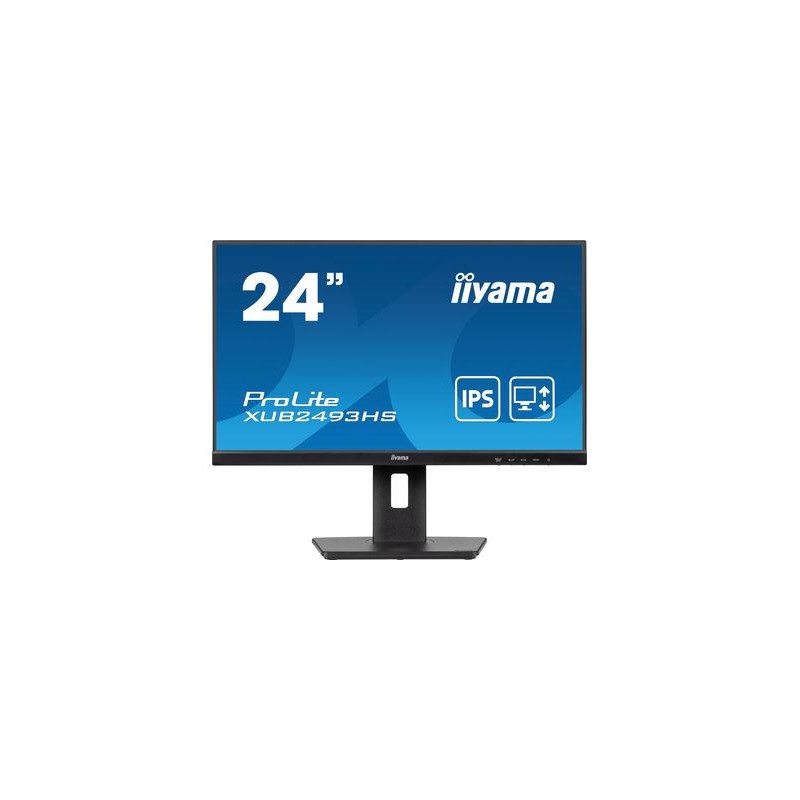 LCD Monitor|IIYAMA|23.8"|Business|Panel IPS|1920x1080|16:9|100Hz|Matte|0.5 ms|Speakers|Swivel|Pivot|Height adjustable|Tilt|Colou