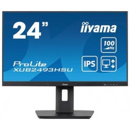 LCD Monitor|IIYAMA|23.8"|Business|Panel IPS|1920x1080|16:9|100Hz|Matte|1 ms|Speakers|Swivel|Pivot|Height adjustable|Tilt|XUB2493