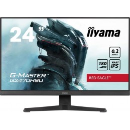 LCD Monitor|IIYAMA|G2470HSU-B6|24"|Panel IPS|1920x1080|16:9|180Hz|Matte|0.2 ms|Speakers|Colour Black|G2470HSU-B6