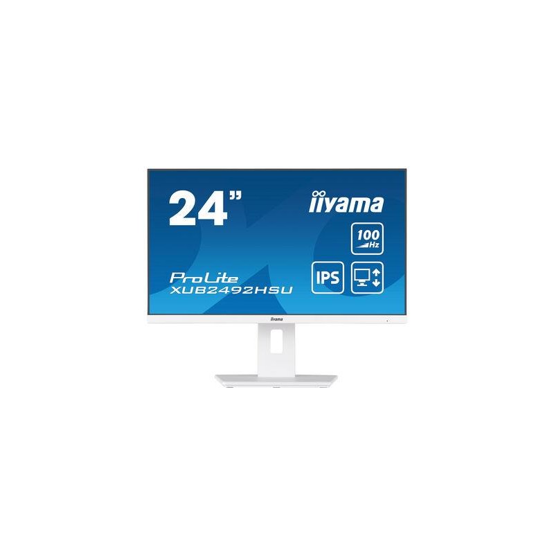 LCD Monitor|IIYAMA|23.8"|Business|Panel IPS|1920x1080|16:9|100Hz|Matte|0.4 ms|Speakers|Swivel|Pivot|Height adjustable|Tilt|XUB24