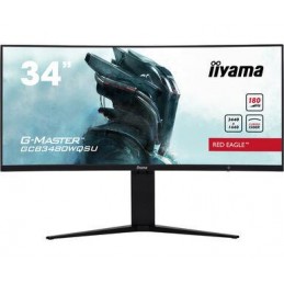 LCD Monitor|IIYAMA|34"|Gaming/Curved/21 : 9|Panel VA|3440x1440|21:9|180Hz|Matte|0.4 ms|Speakers|Height adjustable|Tilt|Colour Bl