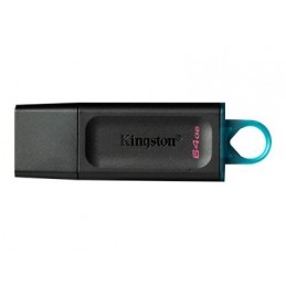 Kingston | DataTraveler Exodia USB Flash Drive | 64 GB | USB 3.2 Gen 1 | Black/Blue