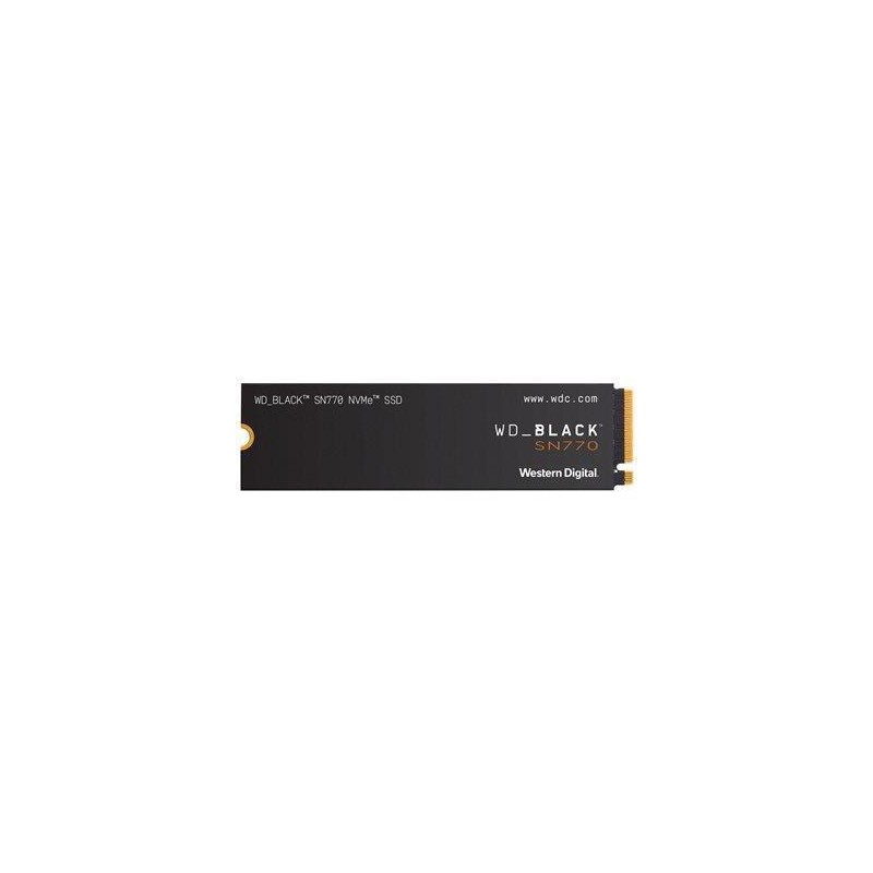 SSD|WESTERN DIGITAL|Black SN770|500GB|M.2|PCIe Gen4|NVMe|Write speed 4000 MBytes/sec|Read speed 5000 MBytes/sec|WDS500G3X0E