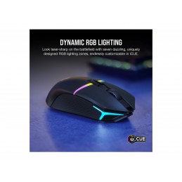 Corsair | Gaming Mouse | NIGHTSABRE RGB | Wireless | Bluetooth, 2.4 GHz | Black