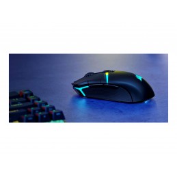 Corsair | Gaming Mouse | NIGHTSABRE RGB | Wireless | Bluetooth, 2.4 GHz | Black