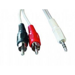 CABLE AUDIO 3.5MM TO 2RCA 2.5M/CCA-458-2.5M GEMBIRD