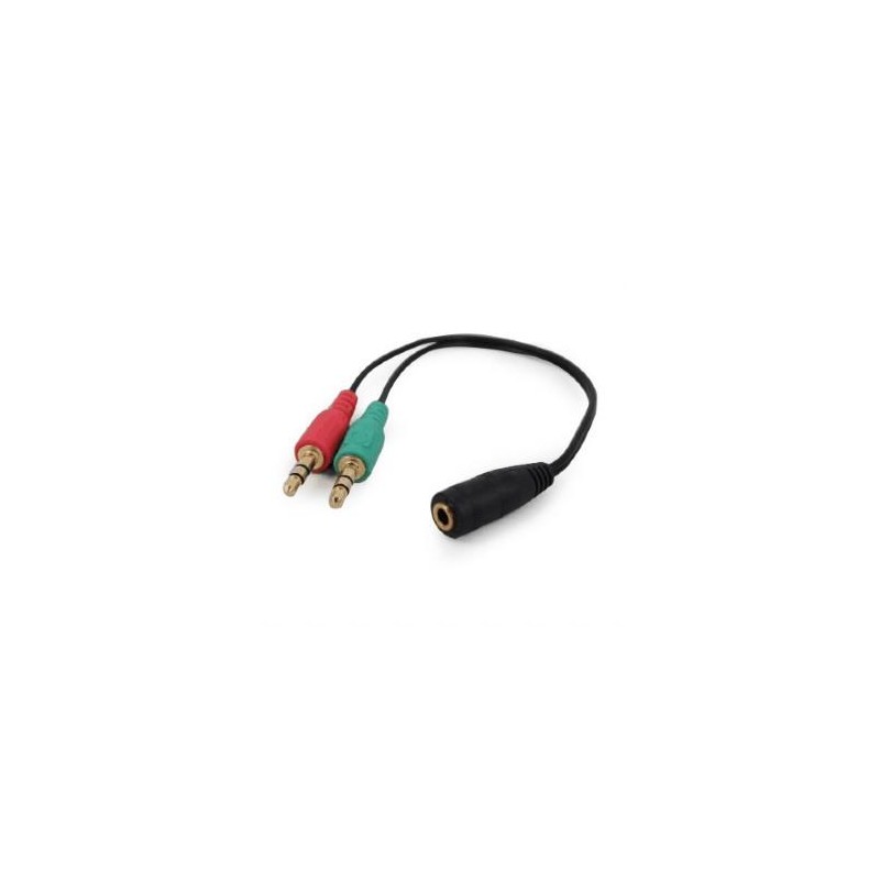 CABLE AUDIO 3.5MM SOCKET TO/2X3.5MM PLUG CCA-418 GEMBIRD