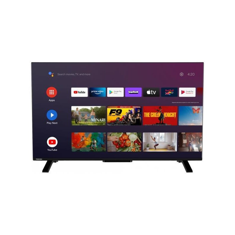 TV Set|TOSHIBA|50"|4K/Smart|3840x2160|Wireless LAN|Bluetooth|Android TV|Black|50UA2363DG