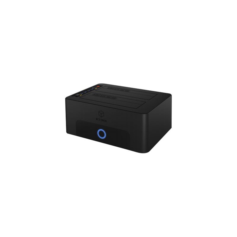 Raidsonic | Icy Box | IB-1232CL-U3 Dockingstation, 2x SATA 2.5" and/or 3.5" to 1x USB 3.2 Gen 1 Host + UASP