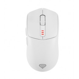 Genesis Zircon 500 | Wireless/Wired | Gaming Mouse | 2.4 GHz, Bluetooth, USB | White