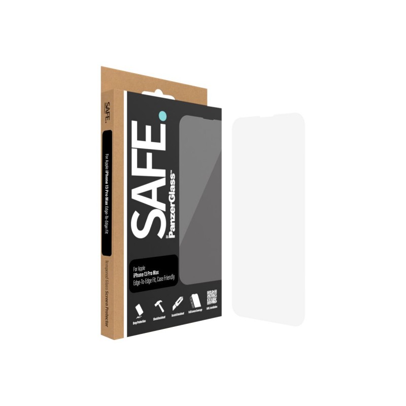 SAFE by PanzerGlass Screen Protector Apple iPhone 13 Pro Max | Edge-to-Edge | PanzerGlass